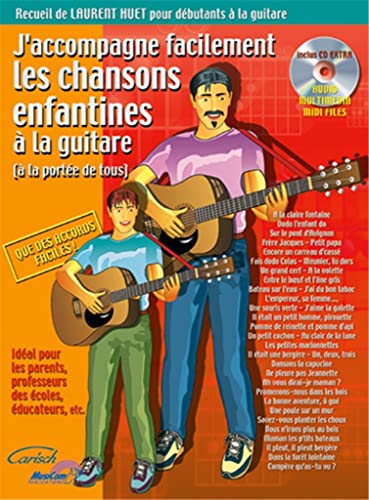 Huet Laurent J'Accompagne Chansons Enfantines Accomp Childrn Songs Bk/