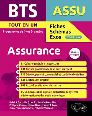 BTS Assurance: Tout en un 1re et 2e années