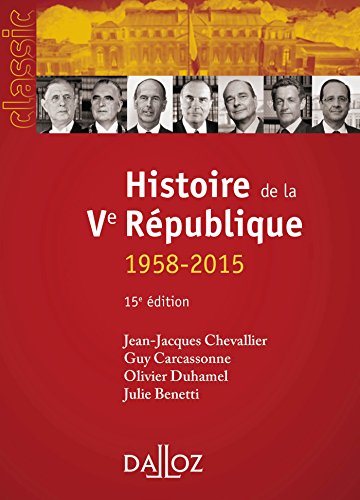 Histoire de la Ve République (1958-2015)