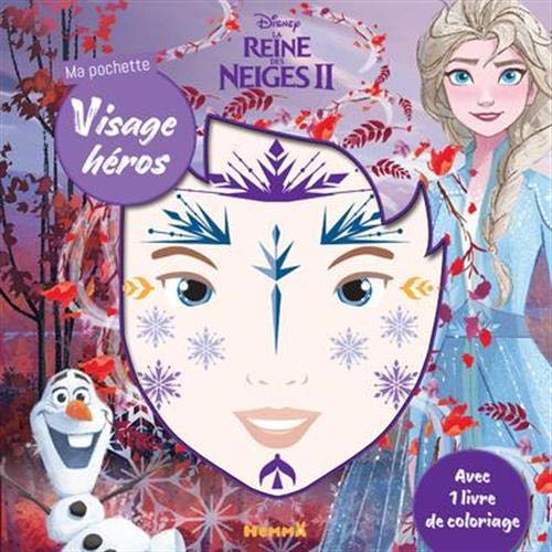 Disney La Reine des Neiges 2 - Ma pochette visage héros
