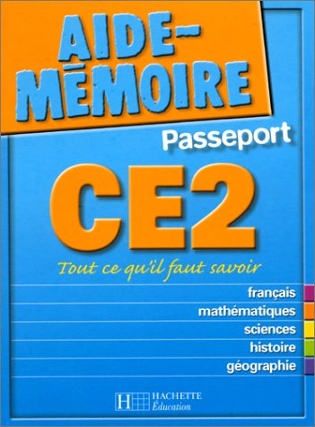 Aide-Mémoire Passeport : CE2 - 8-9 ans