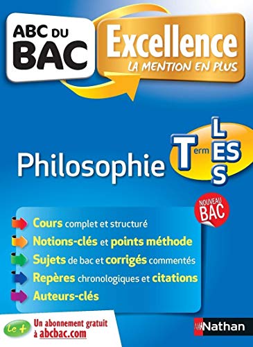 ABC du BAC Excellence Philosophie Term L-ES-S