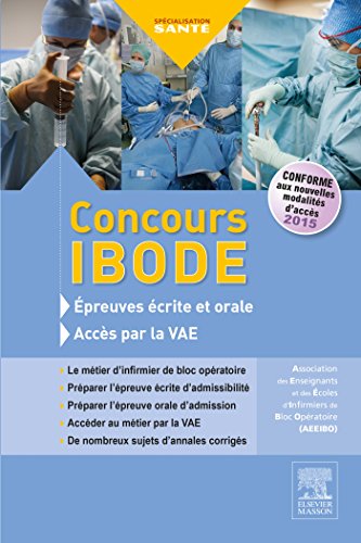 Concours IBODE: Épreuves écrite et orale et accès par la VAE