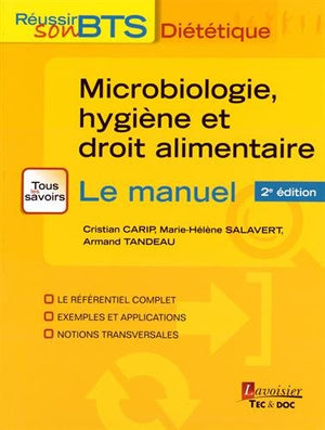 Microbiologie, hygiène et droit alimentaire