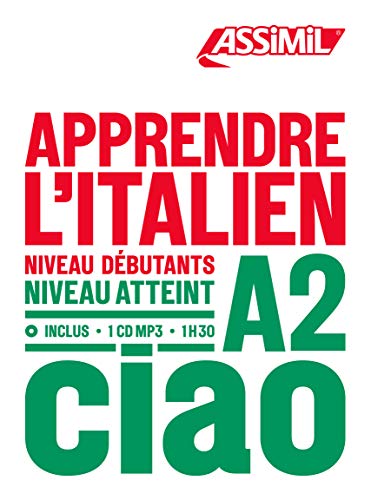 Apprendre L'Italien - niveau A2: Book + 1 CD Mp3