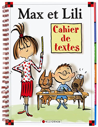 Cahier de textes Max et Lili