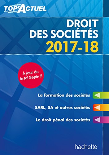 Top'Actuel Droit Des Sociétés 2017-2018