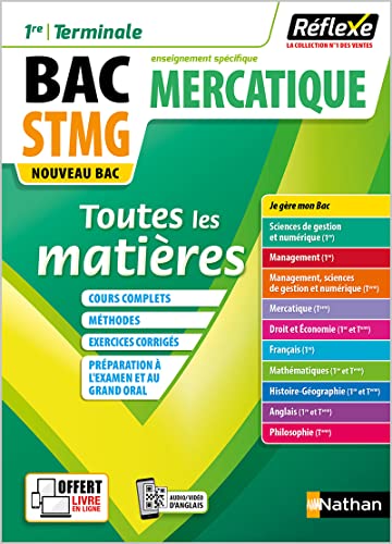 Toutes les matières 1re Tle BAC STMG enseignement spécifique Mercatique
