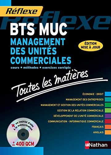 Toutes les matières - Management des unités commerciales - BTS MUC