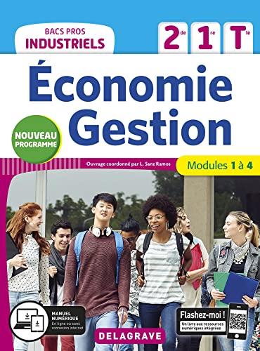 Économie-Gestion 2de, 1re, Tle Bacs Pros Industriels (2020) - Pochette élève