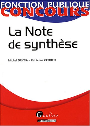 La Note de synthèse