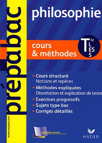 Prépabac Cours & méthodes, Philosophie Tles L.ES.S
