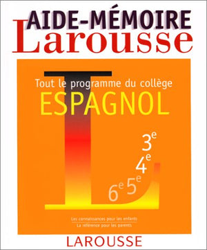 Aide-mémoire espagnol