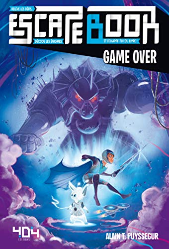 Game Over - Escape book enfant - Livre-jeu avec énigmes - De 8 à 12 ans