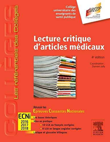 Lecture critique d'articles médicaux: Réussir les ECNi