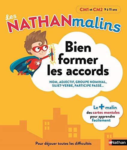 Français : bien former les accords au CM1 et CM2 - Nathan Malins 9/11 ans