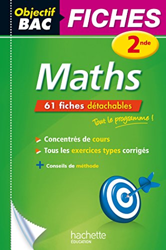 Objectif Bac Fiches Détachables Maths 2Nde
