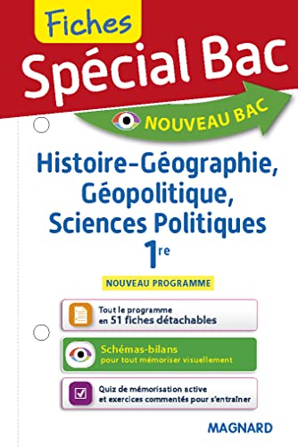 Spécial Bac Fiches Histoire-Géo, Géopolitique, Sciences Po 1re