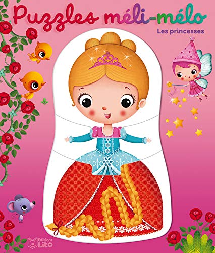 Mes puzzles méli-mélo rigolos : Les princesses- dès 1 an