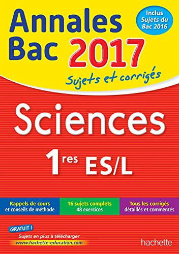 Sciences 1res ES/L