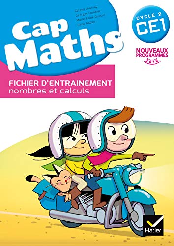 CAP MATHS CE1 Cycle 2 Edition 2016 - Fichier d'entraînement + Cahier de géométrie + Dico de maths