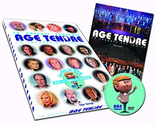 Le coffret souvenir Age tendre La tournée des idoles - DVD inclus