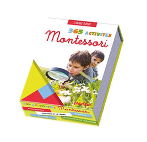 Calendrier 365 activités Montessori à faire avec mon enfant