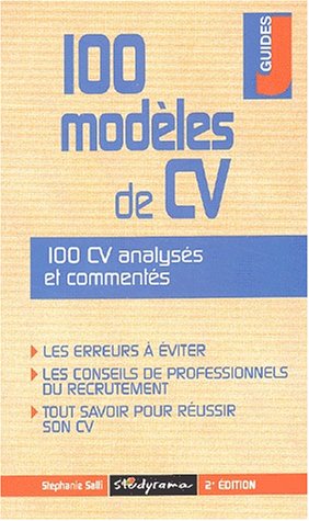 100 modeles de CV