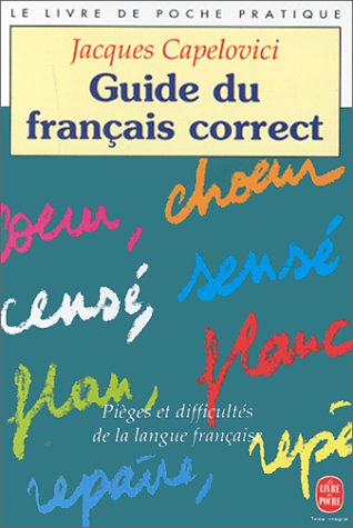 Guide du français correct