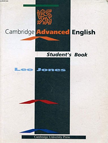 CAMBRIDGE ADVANCED ENGLISH. Student's book