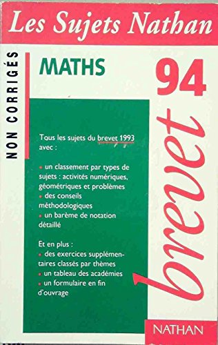 Maths Brevet 94