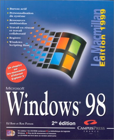 Windows 98 2ème Edition - Edition 1999 (CD rom)