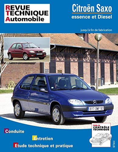 E.T.A.I - Revue Technique Automobile 106 - CITROEN SAXO PHASE 1 et 2 - 1996 à 2004