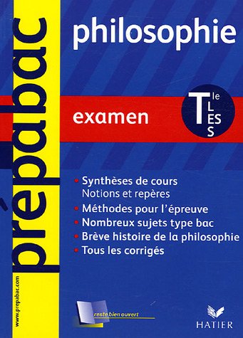 Philosophie Tle L, ES, S: Examen