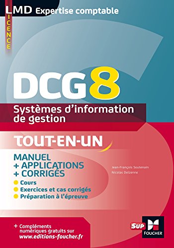DCG 8 - Systèmes d'information de gestion Manuel et applications