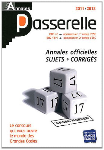 Annales passerelles 2011/2012