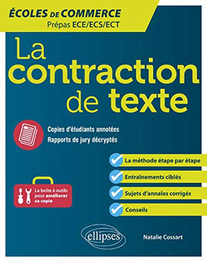 La contraction de texte. Écoles de commerce