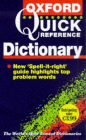 Oxford Quick Reference Dictionary