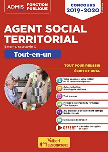 Concours Agent social territorial principal de 2e classe - Catégorie C - Tout-en-un: Concours externe