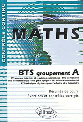 Maths BTS groupement A