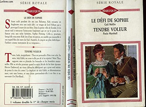 LE DEFI DE SOPHIE SUIVI DE TENDRE VOLEUR (DEBT OF HONOUR - THE MOON SHINE BRIGHT)