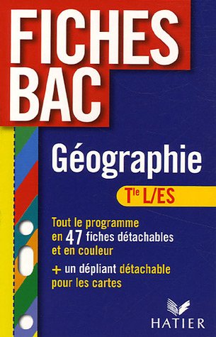 Fiches Bac Géographie Tles L/ES