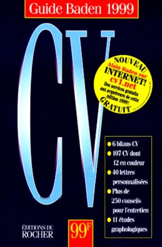 Guide Baden 1999: CV, 6 bilans CV...
