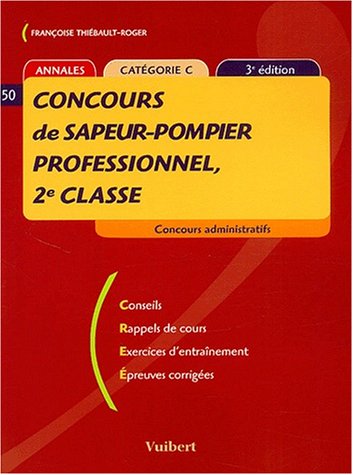 Concours de sapeur-pompier professionnel, 2ème classe ( 3ème edition 2003)