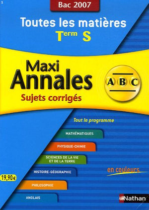 Maxi Annales Tle S