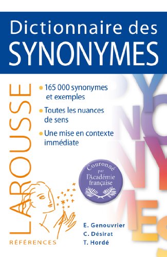 Dictionnaire des synonymes Larousse