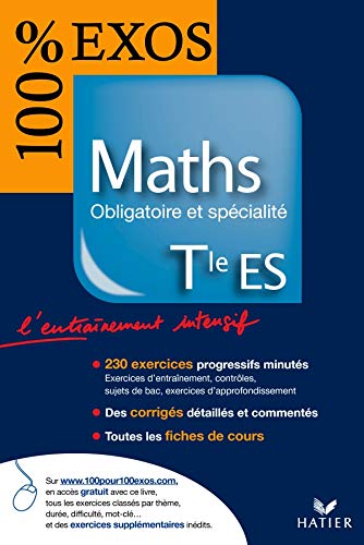 Maths Tle ES: Obligatoire et spécialité