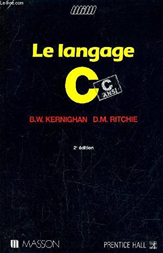 Le langage C : C ANSI