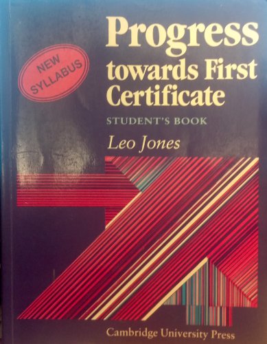 Progress to First Certificate Students' Book