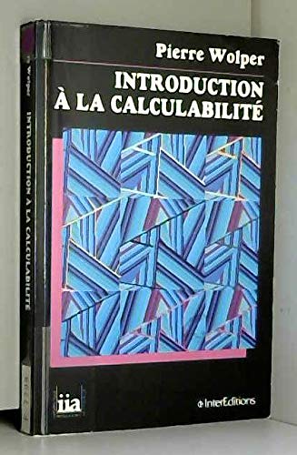 Introduction à la calculabilite